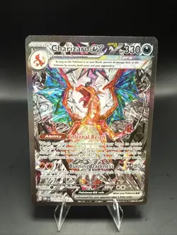 Pokemon TCG Charizard ex SV03: Obsidian Flames 223/197 Holo Special Illustration - Image 1
