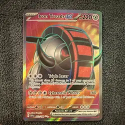Iron Treads ex 233/198 Sv01: Scarlet & Violet Ultra Rare Holo Pokemon TCG NM - Image 1