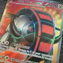 Iron Treads ex 233/198 Sv01: Scarlet & Violet Ultra Rare Holo Pokemon TCG NM - Image 2