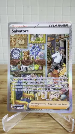 Salvatore 212/162 Sv05: Temporal Forces Holo SIR M/NM Pokemon TCG - Image 2