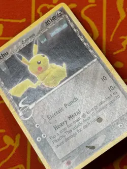 POKEMON TCG PIKACHU 13/17 NON HOLO COMMON HEAVY PLAY POP SERIES 5 - Image 4