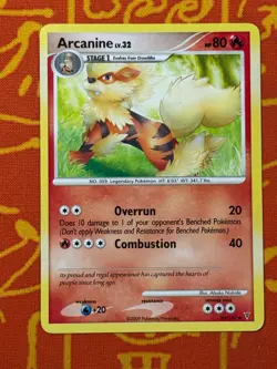 POKEMON TCG ARCANINE 50/147 NON HOLO UNCOMMON LIGHT PLAY SUPREME VICTORS - Image 1