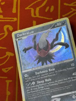 POKEMON TCG DARKRAI 4/106 HOLO RARE HEAVY PLAY GREAT ENCOUNTERS - Image 4