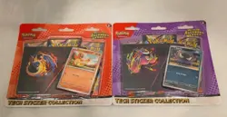 Pokemon TCG Mega Evolution Ascended Heroes Tech Sticker Collection Lot of 2 NEW - Image 1