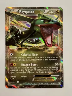 Rayquaza EX 85 Dragons Exalted Pokemon TCG NM - Image 1