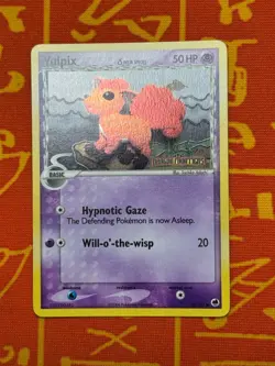 POKEMON TCG VULPIX 70/101 REVERSE HOLO STAMPED COMMON NEAR MINT DRAGON FRONTIERS - Image 1