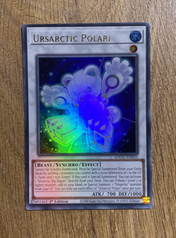 Ursarctic Polari | ANGU-EN033 | Ultra Rare | 1st Edition | Yugioh Card | Mint - Image 2
