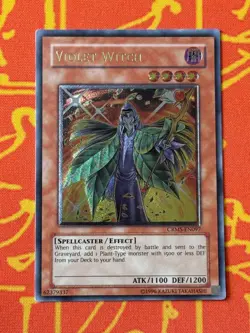 YUGIOH VIOLET WITCH ULTIMATE RARE LIGHT PLAY CRMS-EN097 EURO PRINT - Image 1