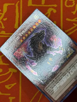 YUGIOH ULTIMATE TYRANNO SECRET RARE LIGHT PLAY SGX4-ENC01 - Image 4