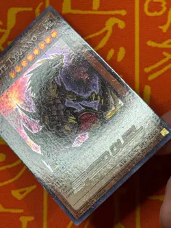 YUGIOH ULTIMATE TYRANNO SECRET RARE LIGHT PLAY SGX4-ENC01 - Image 5