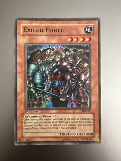 Yu-Gi-Oh! TCG Exiled Force Legacy of Darkness Lod-023 1st Ed NM - Image 1