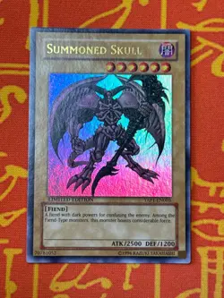 YUGIOH SUMMONED SKULL ULTRA RARE NEAR MINT YAP1-EN003 - Image 1