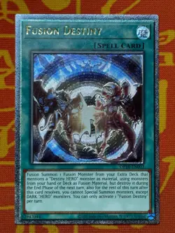 YUGIOH FUSION DESTINY ULTIMATE RARE NEAR MINT OP18-EN003 - Image 1