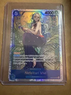 One Piece TCG - Nefeltari Vivi PRERELEASE ENGLISH EB03-024 HEROINES SR Near Mint - Image 1
