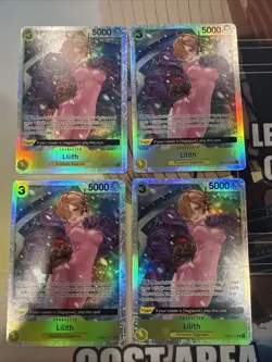 4 x OP07-111 Lilith R 500 play set one piece - Image 1