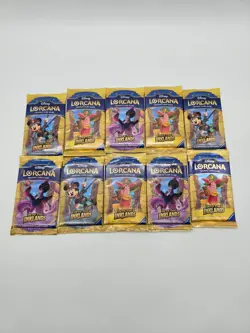 Disney Lorcana: Into the Inklands Booster Packs (10x Booster Packs) TCG - Image 1