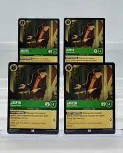 Disney Lorcana Jasper - Common Crook 81/204 The First Chapter 4 Cards Set - Image 1