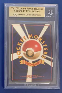 1997 Pokemon Dark Vileplume Holo Japanese Card Beckett 9.5 GEM MINT sub-grades - Image 3