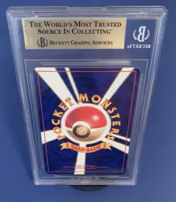 1997 Pokemon Dark Vileplume Holo Japanese Card Beckett 9.5 GEM MINT sub-grades - Image 4