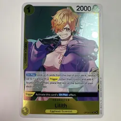 One Piece CCG Lilith Carrying On His Will R Holo Card OP13-113 NM - Image 1