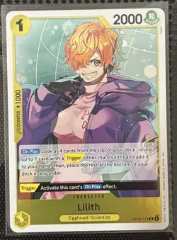 Lilith OP13-113 R One Piece Carrying On His Will Foil Card - Image 1