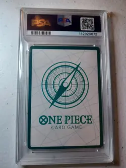 PSA 10 Gem Mint One Piece PRB02 Don Gold Card Marshall D. Teach English - Image 2