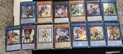 13 Yu-Gi-Oh Ultra Secret Rare Lot Magician Girls Luna Charmer Maid Angel Cards - Image 1