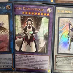 13 Yu-Gi-Oh Ultra Secret Rare Lot Magician Girls Luna Charmer Maid Angel Cards - Image 3