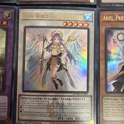 13 Yu-Gi-Oh Ultra Secret Rare Lot Magician Girls Luna Charmer Maid Angel Cards - Image 4