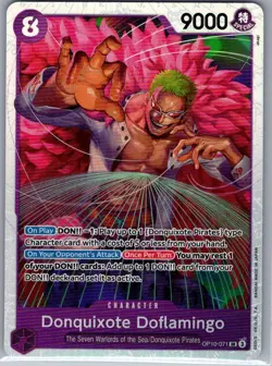 Donquixote Doflamingo OP10-071 English Royal Blood - One Piece Card - NM - Image 1