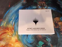 MTG Secret Lair Drop Happy Little Gathering Foil Edition Sealed! - Image 1