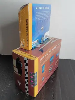 MTG Aetherdrift Collector Booster Box + FINISH LINE BUNDLE English Sealed - Image 2