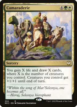 MTG Camaraderie ** New Capenna Commander ** English (NM) - Image 1