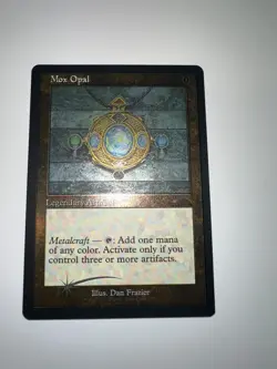 MTG Mox Opal (1072) *Etched Foil* Retro Frame Secret Lair: Dan Frazier Mox MT/NM - Image 1