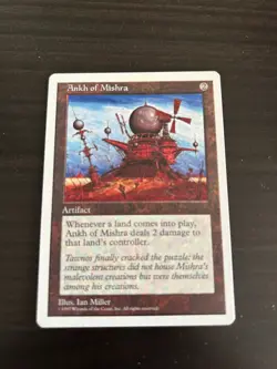 Magic: The Gathering (MTG) - Ankh of Mishra - Fifth Edition (5ED) - Image 1