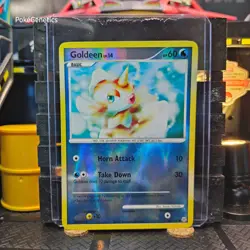 Goldeen Diamond & Pearl Reverse Holo Pokemon TCG 84/130 Common - Image 1