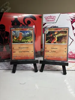 Pokemon TCG Charmeleon 005/165 Charmander 004/165 Cosmos Holo Promo SET NM - Image 1