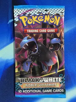 Pokemon TCG 2011 Black & White Noble Victories Booster Pack Sealed Hydreigon Art - Image 1