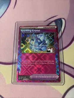 142/142 Sparkling Crystal Prize Pack Series 7 Pokemon TCG Play Stamped Ace Spec - Image 1