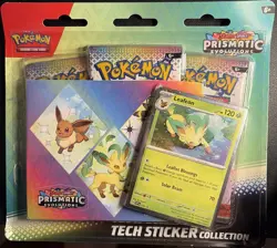 Pokemon Prismatic Evolutions Tech Stickers,Evee Pokemon day,Poster collection - Image 3