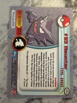 Haunter 93 Topps Pokemon TCG Non Holo - Image 2