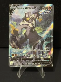 Rapid Strike Urshifu V Alternative Art - Sword & Shield Battle Styles #153/163 - Image 1