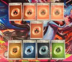 Pokemon TCG Scarlet Violet 151 Holo energy Lot Of 9 All W/1-4 SWIRLS NM - Image 2