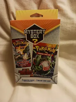 Pokemon Mystery Hanger Box Walmart 3 Booster Packs Vintage Packs Seeded 1:10 728192536908 - Image 1