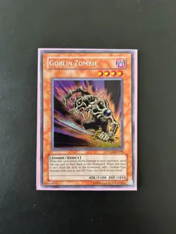 Yu-Gi-Oh! TCG Goblin Zombie Phantom Darkness PTDN-EN098 Unlimited Secret Rare - Image 1