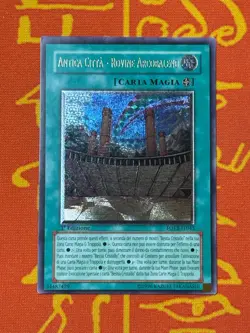 YUGIOH ANCIENT CITY - RAINBOW RUINS ULTIMATE 1ST EXC FOTB-IT045 ITALIAN PLAYSET - Image 2