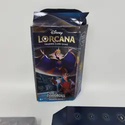 Disney Lorcana: Rise of the Floodborn Starter Deck Amber and Sapphire No Booster - Image 4