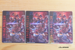 Rurouni Kenshin UAPR RNK-AP01 Action Point Card Promo Union Arena Foil JP 3pcs - Image 1