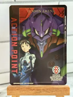 Union Arena Evangelion Action Point Bandai Card Fest 25-26 Promo Foil - Image 1