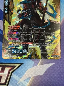 Dragon Ball Super Card Game BT7 129 ISR Son Goku Saiyan Transcendence Foil Rare - Image 2